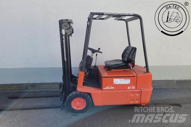 Linde E15 Električni viličarji