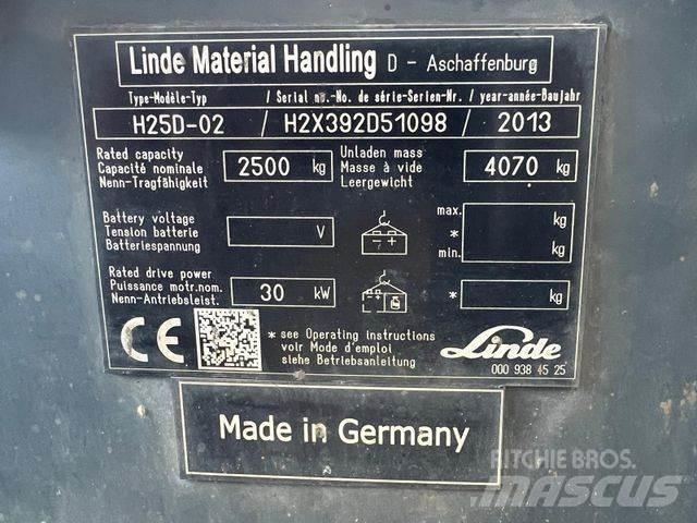 Linde H 25 Viličarji - drugo