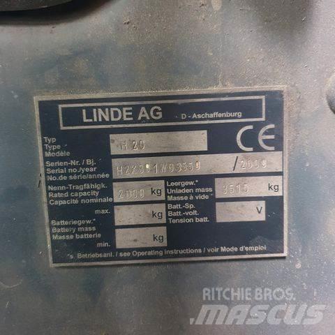 Linde H20 Dizelski viličarji