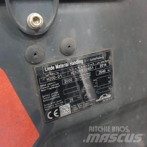 Linde H20D-01 Dizelski viličarji
