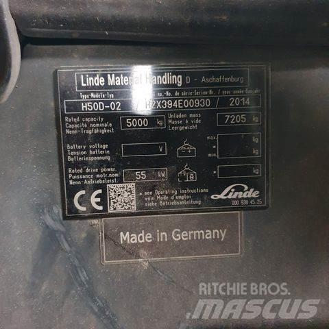 Linde H50D-02 Dizelski viličarji