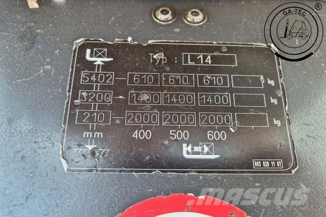 Linde L14i Visokodvižni komisionirni viličar