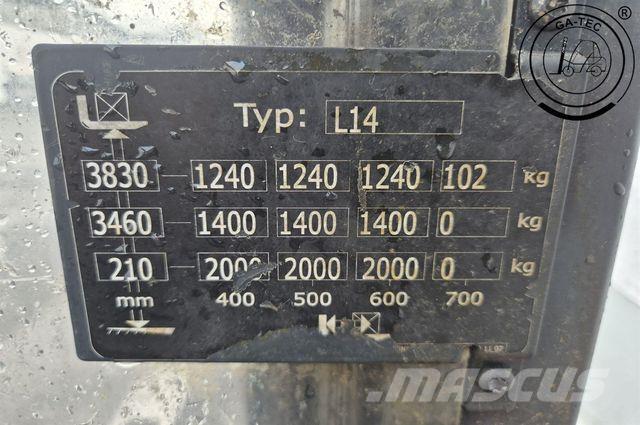 Linde L14i Visokodvižni komisionirni viličar