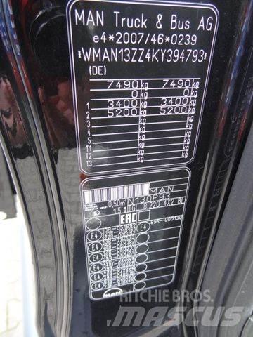 MAN TGL 8.220 BL Tovornjaki s ponjavo