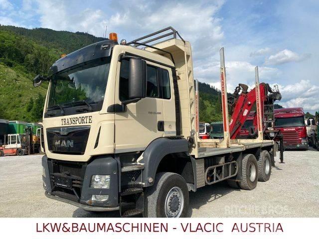 MAN TGS 33.480 6x6 Tovornjaki za hlode