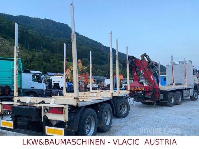 MAN TGS 33.480 6x6 Tovornjaki za hlode