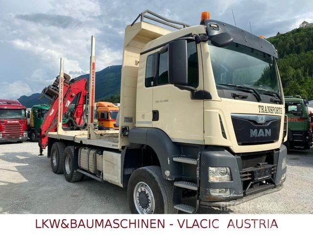MAN TGS 33.480 6x6 Tovornjaki za hlode