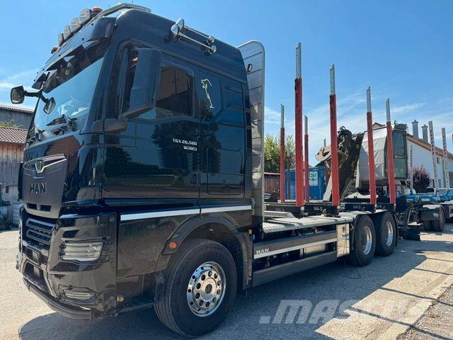 MAN TGX 26.580 Tovornjaki za hlode