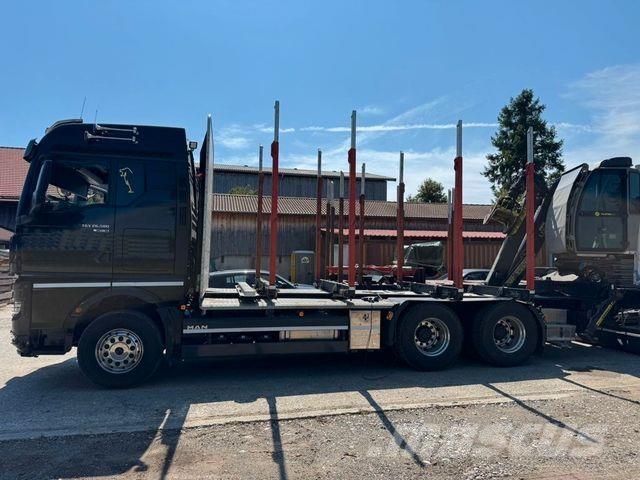 MAN TGX 26.580 Tovornjaki za hlode