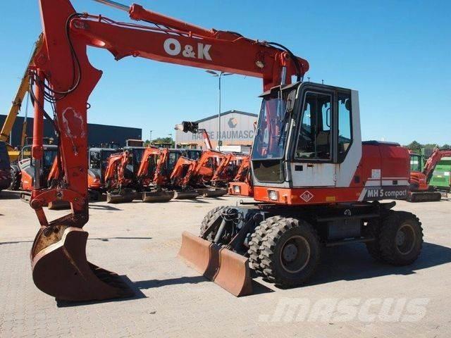 O&K MH 5 Compakt Bagri na kolesih