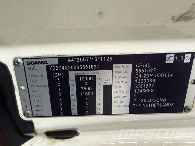 Scania P280 4X2 Tovornjaki zabojniki