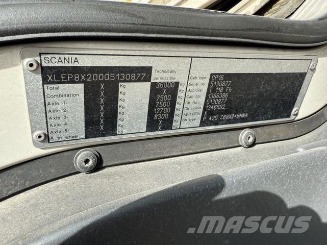 Scania P420 8X2*6 Tovornjaki-šasije