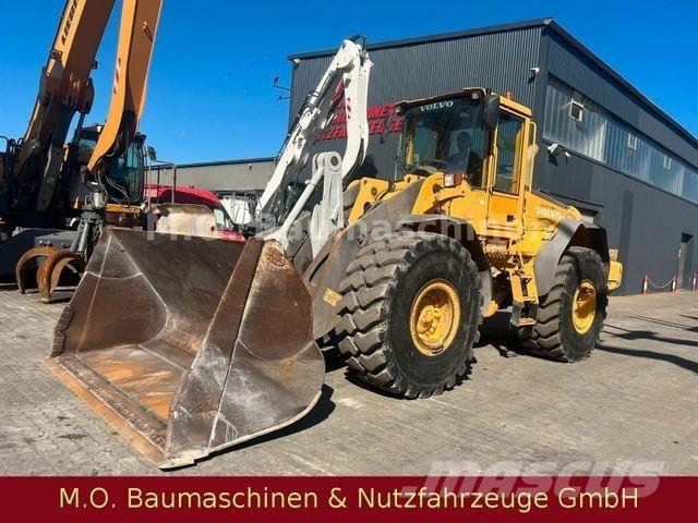 Volvo L120 E /Waage / Kolesni nakladalci