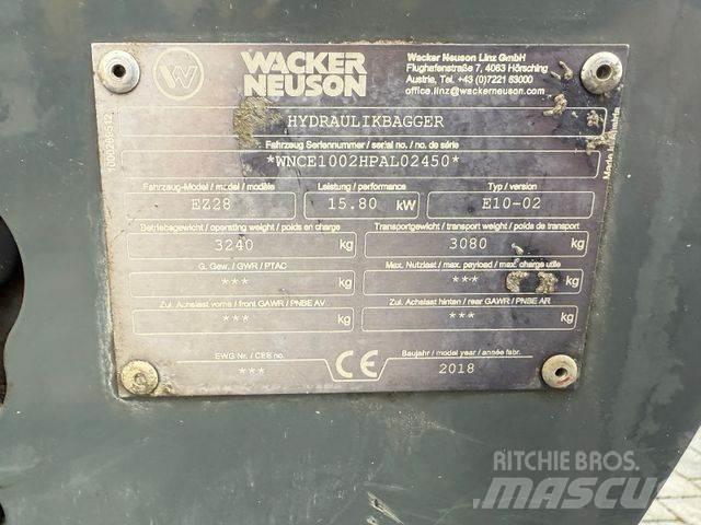 Wacker EZ 28 VDS Mini bagri <7t