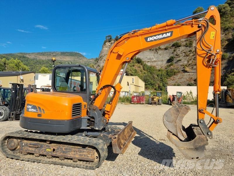 Doosan DX85 Mini bagri <7t