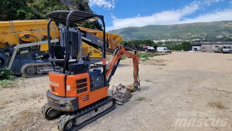 Hitachi ZAXIS 19 Mini bagri <7t