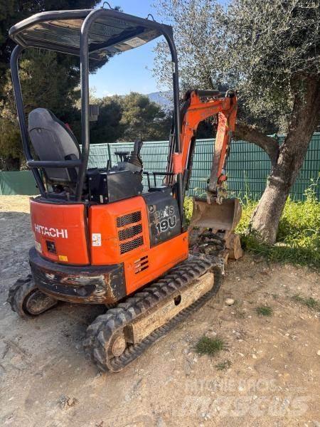 Hitachi zx19 Mini bagri <7t