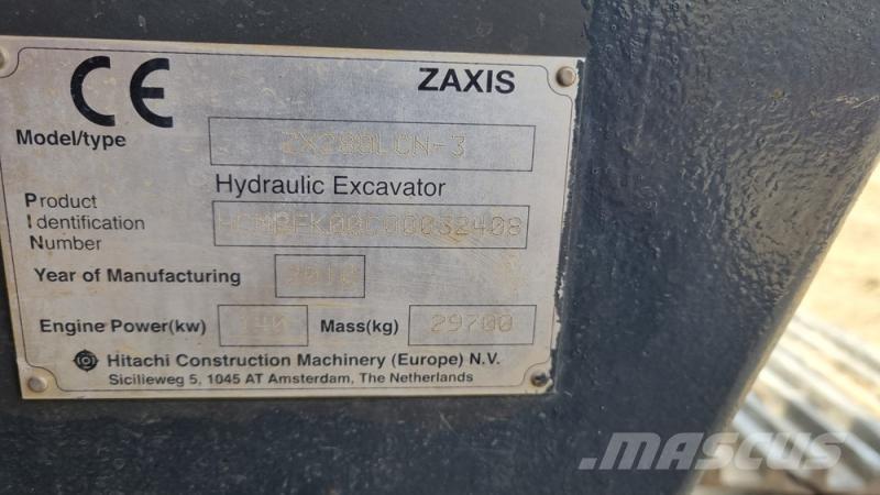 Hitachi ZX280 Bagri goseničarji