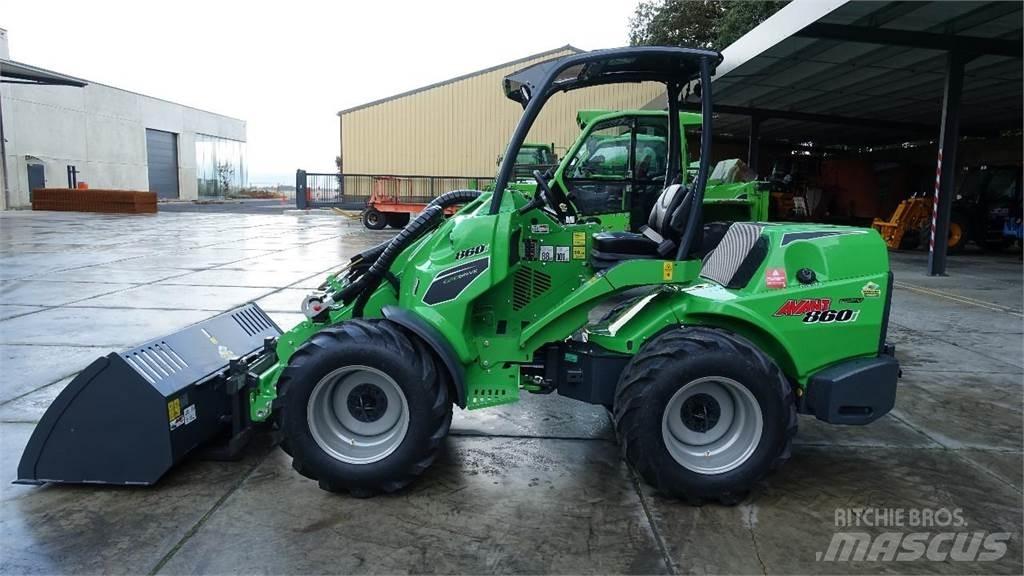 Avant 860 I TDL Skid steer mini nakladalci