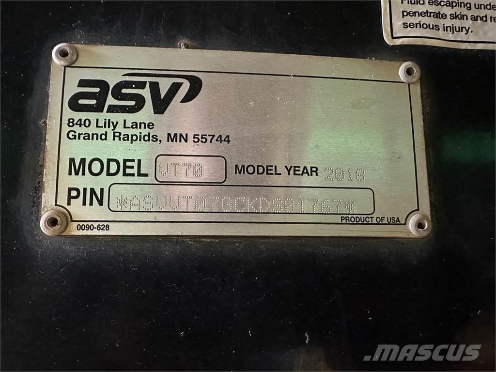 ASV VT-70 Skid steer mini nakladalci