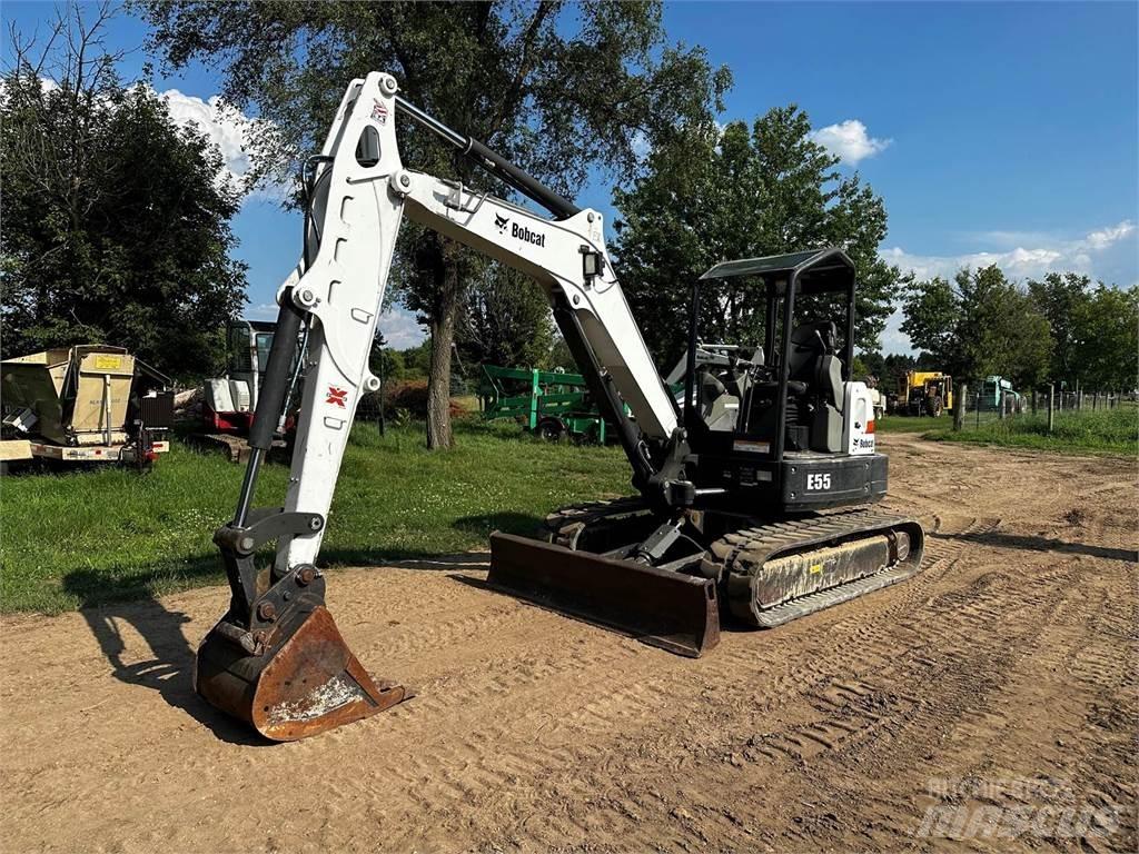 Bobcat E55 Mini bagri <7t