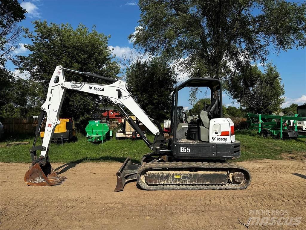 Bobcat E55 Mini bagri <7t