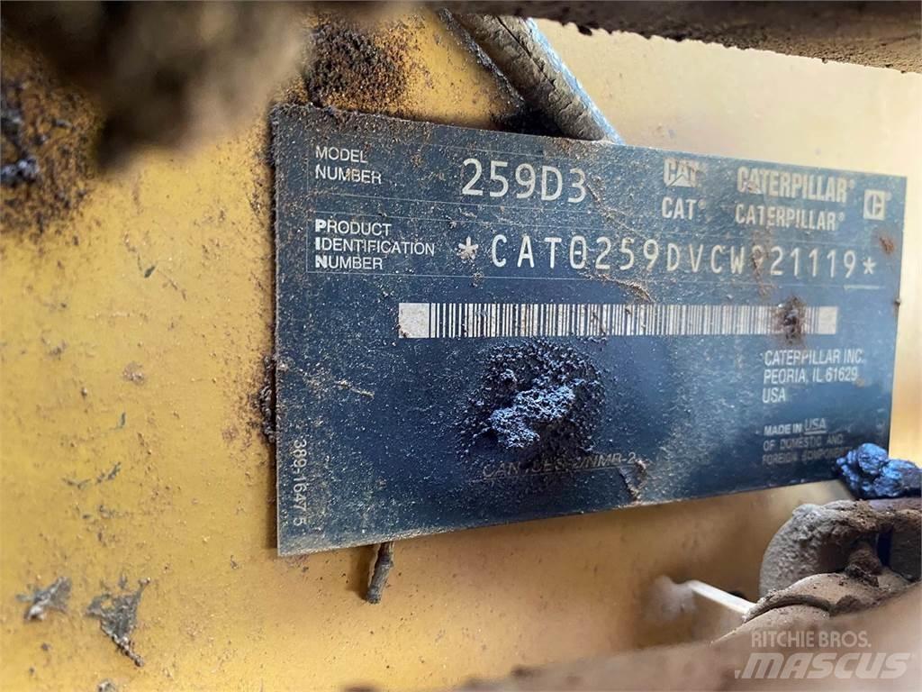CAT 259D3 Skid steer mini nakladalci