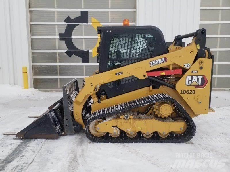 CAT 259D3 Skid steer mini nakladalci