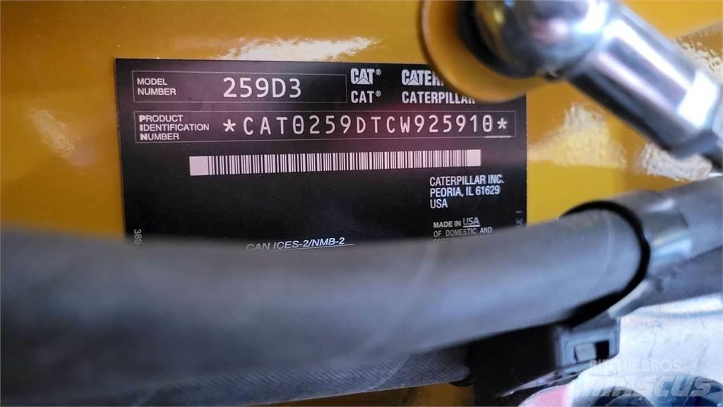 CAT 259D3 Skid steer mini nakladalci