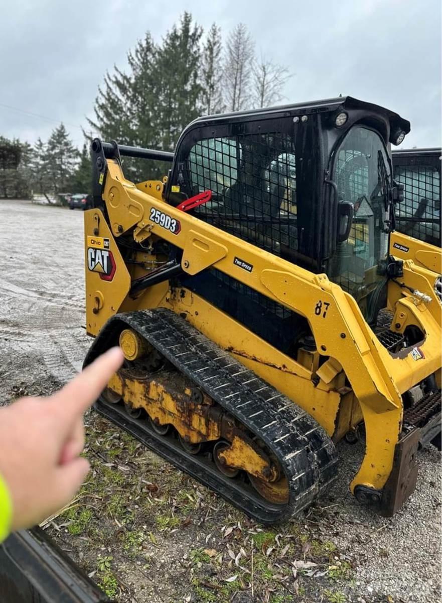 CAT 259D3 Skid steer mini nakladalci