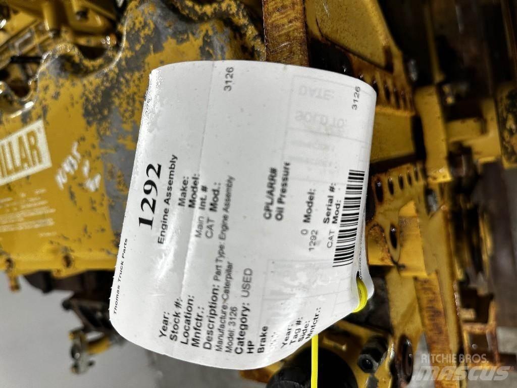 CAT 3126 Motorji