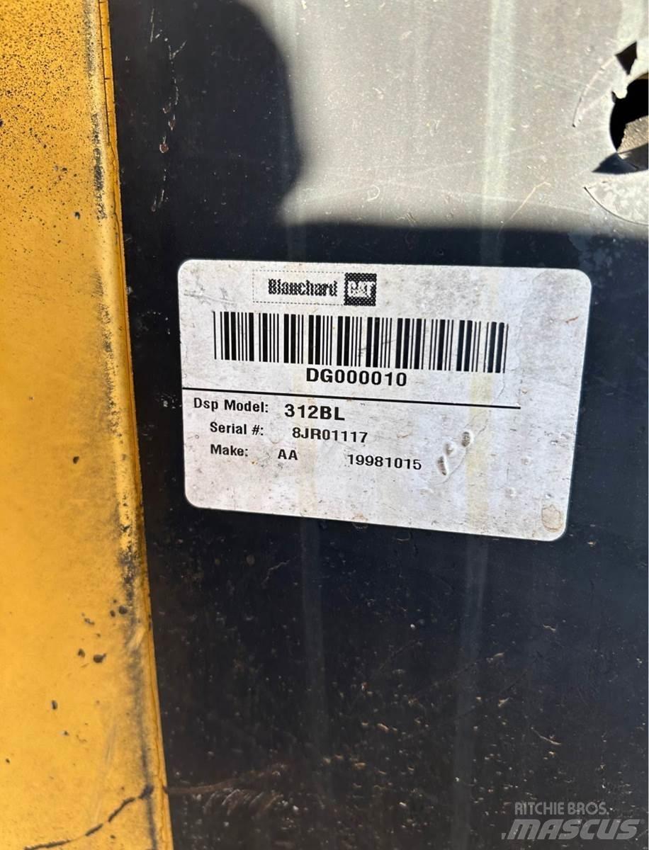 CAT 312BL Bagri goseničarji