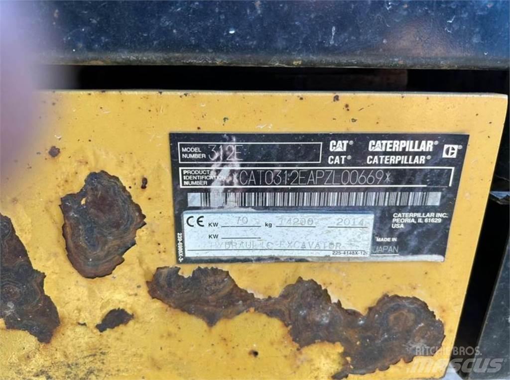 CAT 312E Bagri goseničarji