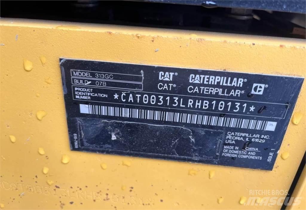CAT 313 GC Bagri goseničarji