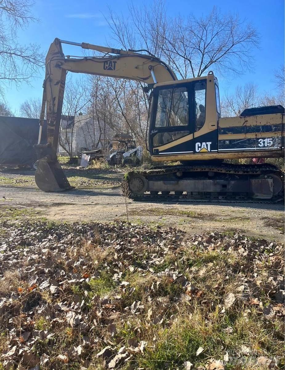 CAT 315 Bagri goseničarji