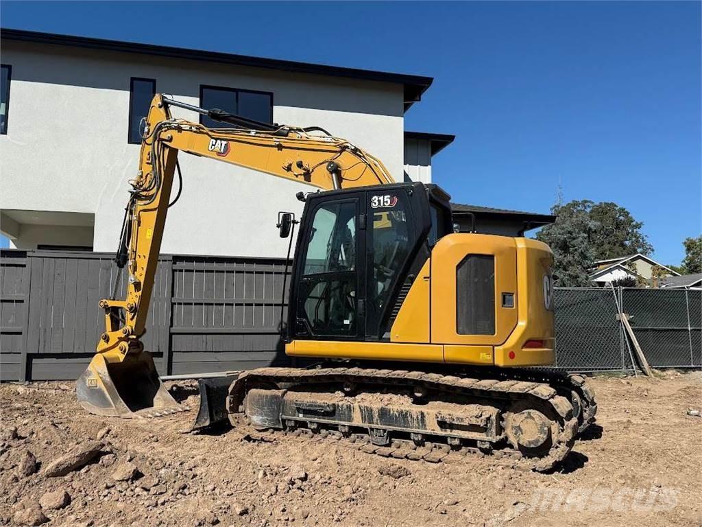 CAT 315 Bagri goseničarji