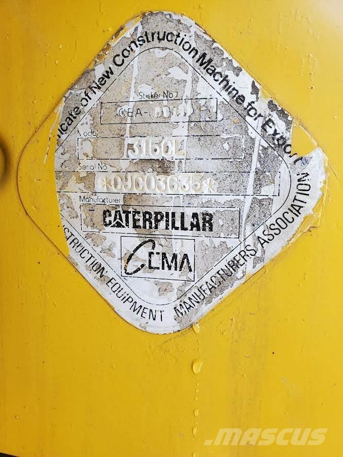 CAT 315CL Bagri goseničarji