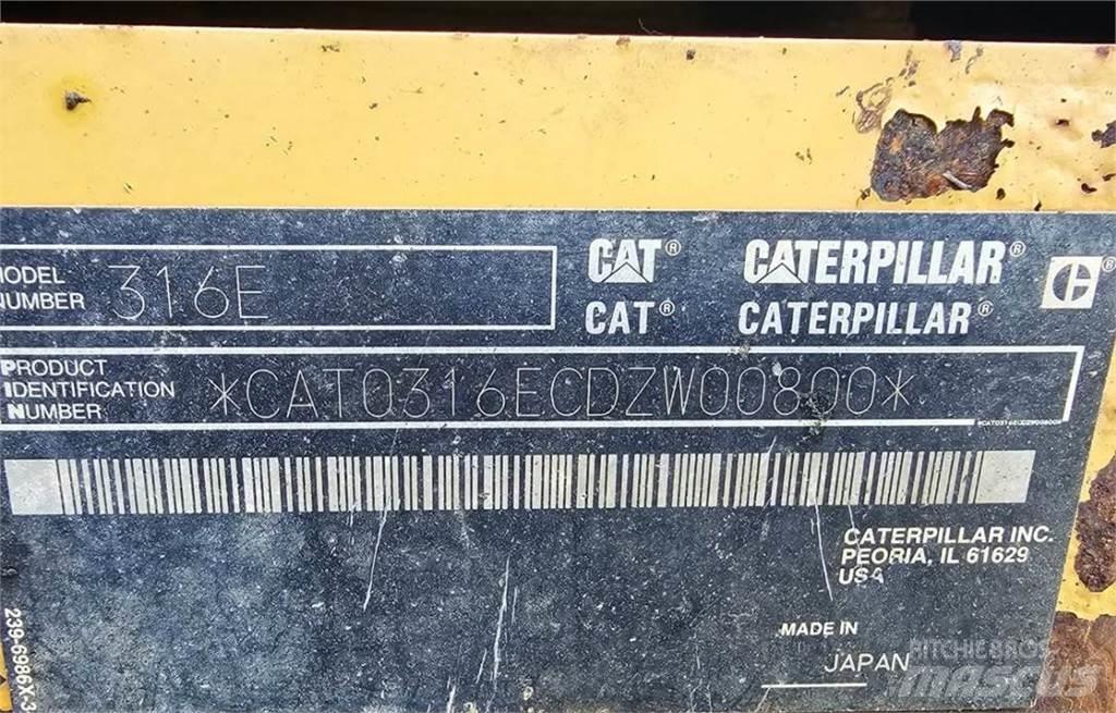 CAT 316EL Bagri goseničarji