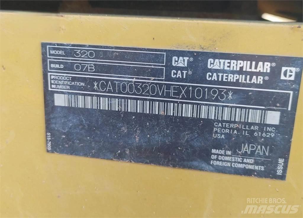 CAT 320 Bagri goseničarji
