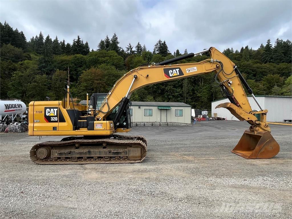 CAT 320 Bagri goseničarji