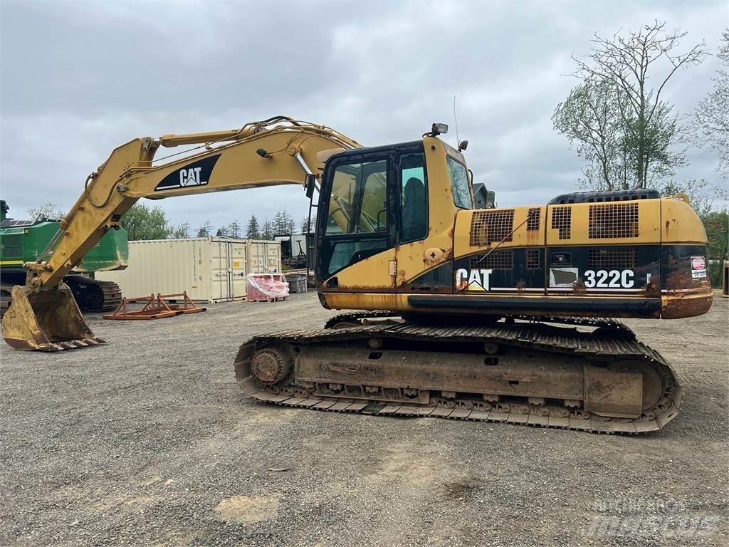 CAT 322C Bagri goseničarji
