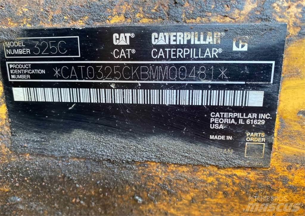 CAT 325C Bagri goseničarji