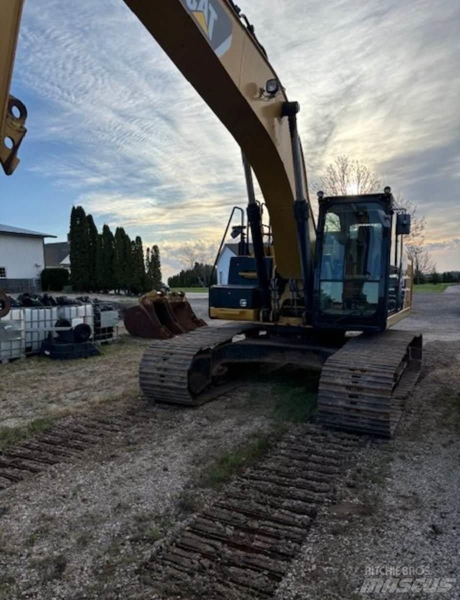 CAT 329EL Bagri goseničarji