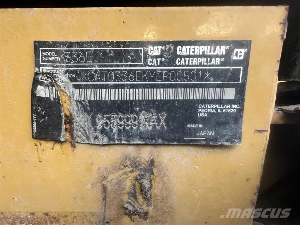 CAT 336EL Bagri goseničarji