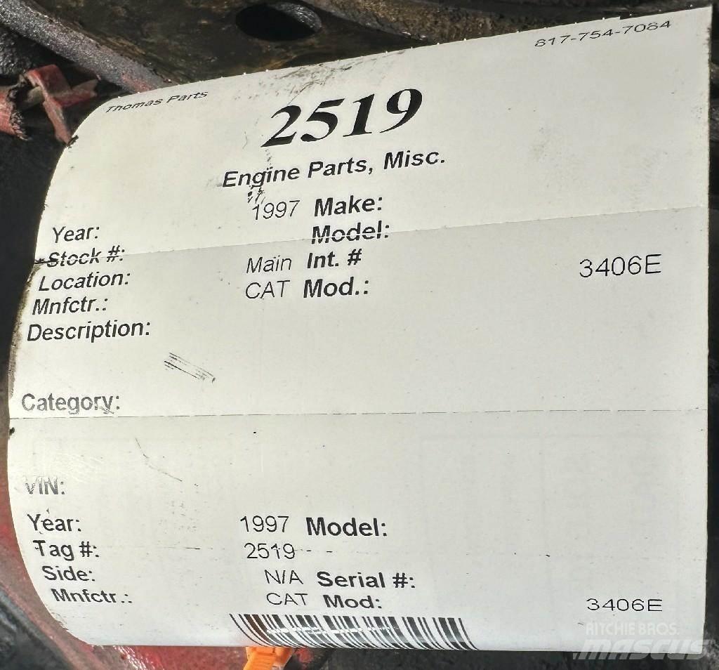 CAT 3406B Druge komponente