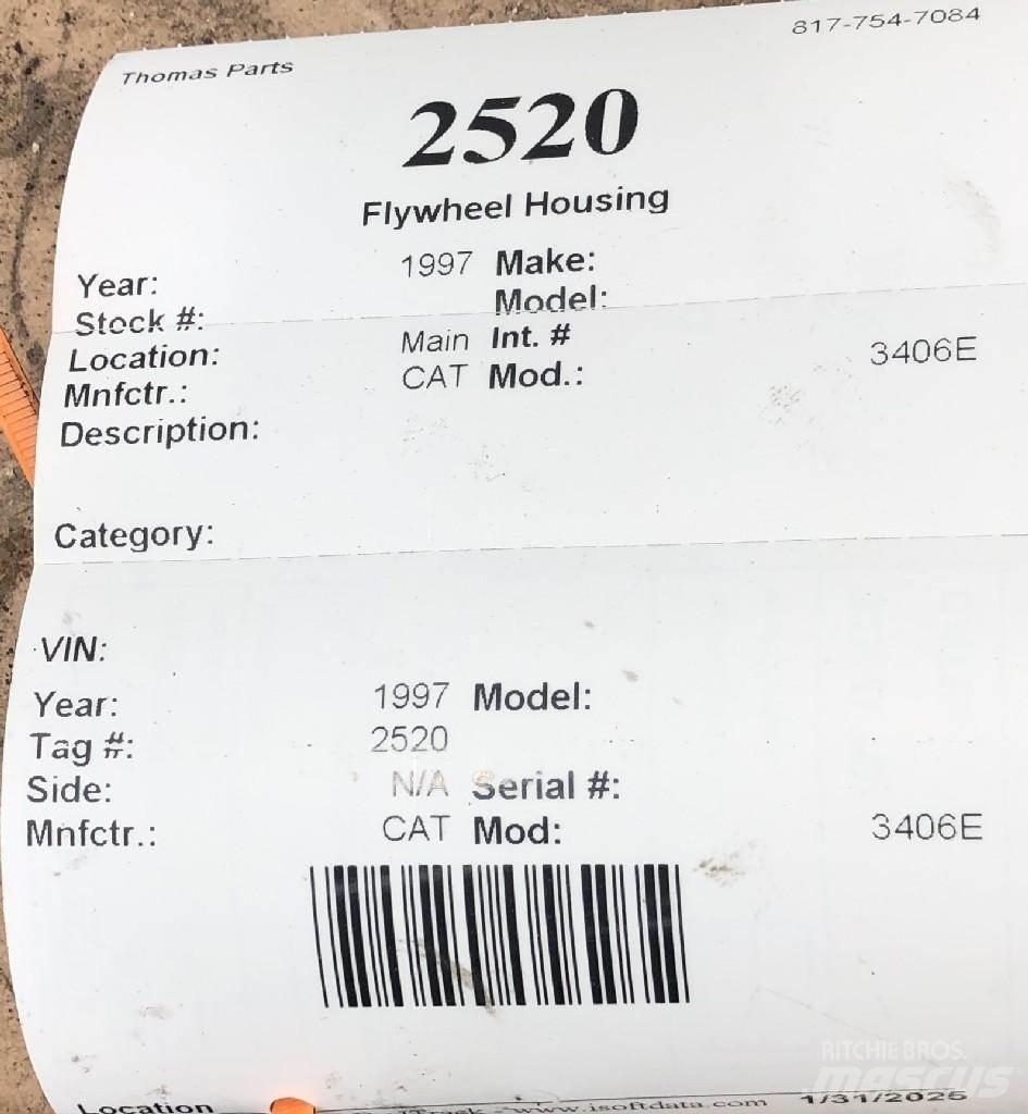 CAT 3406E Druge komponente