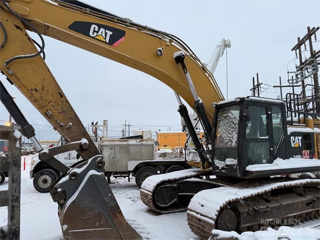 CAT 349D2 Bagri goseničarji