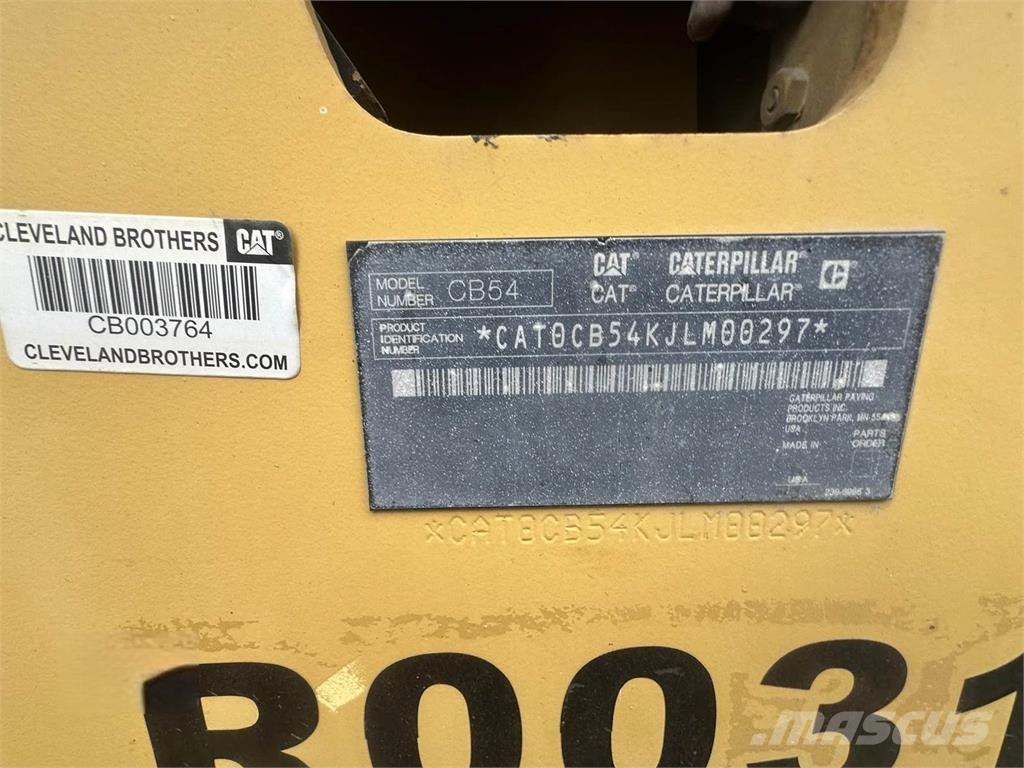 CAT CB54 Enojni valjarji