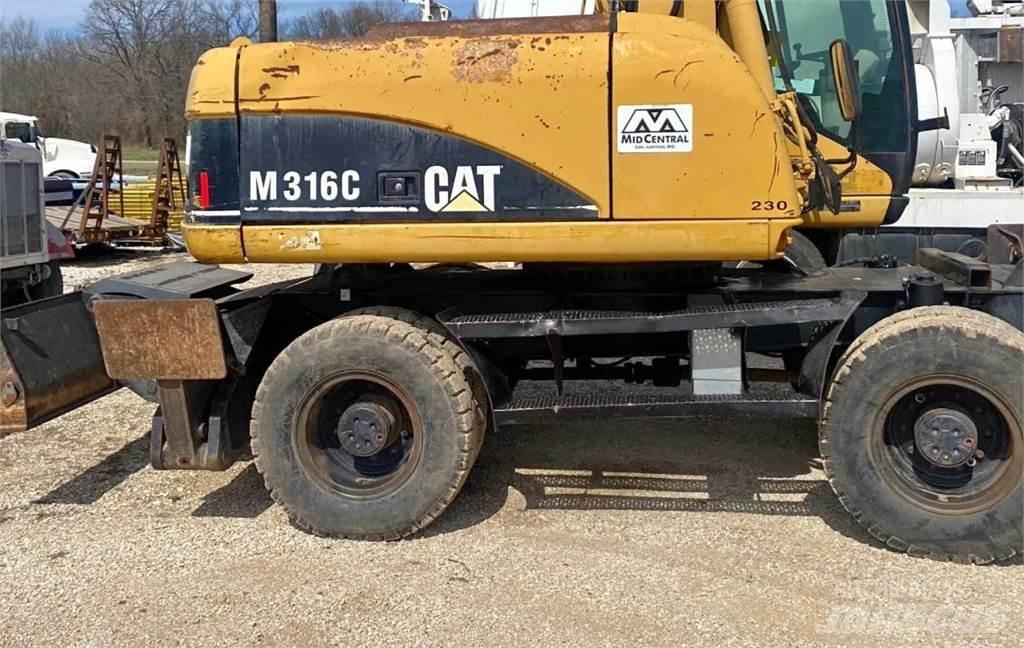 CAT M316C Bagri na kolesih
