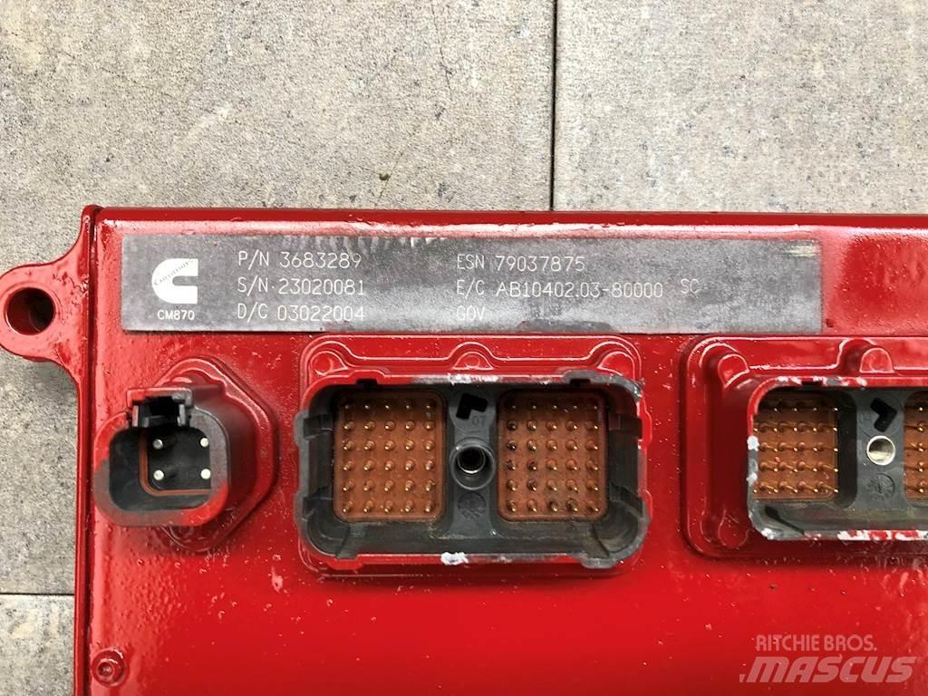 Cummins ISX Elektronika